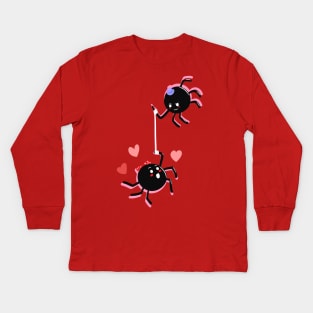 The Itsy Bitsy Spider Grew Up Kids Long Sleeve T-Shirt